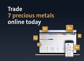 Trade 7 precious metals online today